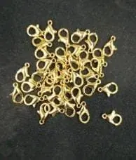 Chain Hook Gold /50 pcs / 1 pkt
