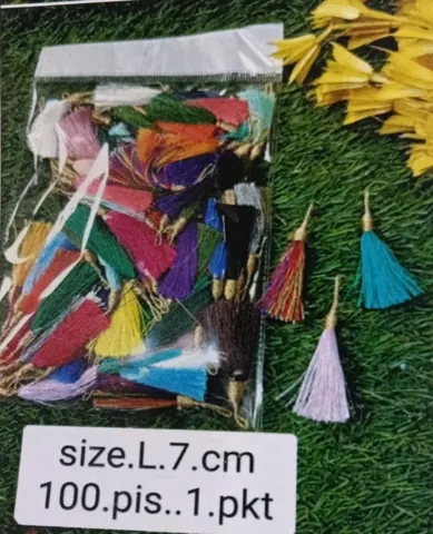 Mix colour tassle- PKT