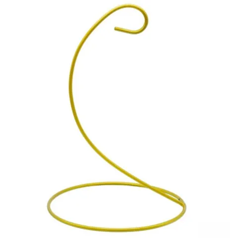 12 inch metal duck stand gold