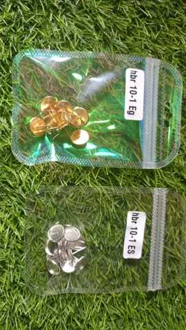 Earing top gold and siver