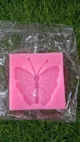 butterfly single cavity pink mould