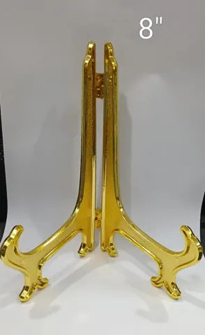 Golden Acrylic Stand 8 inch