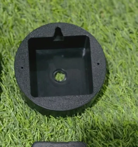 black clock cover