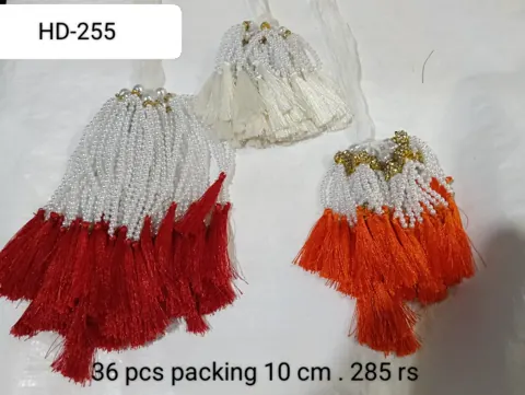 small moti design tussle 10 cm 36 pcs packing