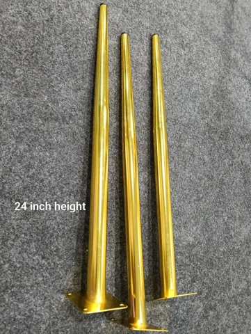 24 ” height cross metal legs 3 pcs set