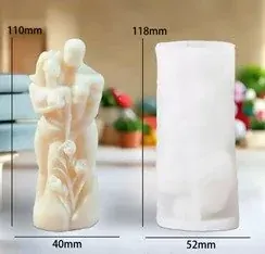 HBR 36-20 front couple candle mould