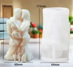 HBR 36-19 Hugging couple candle mould