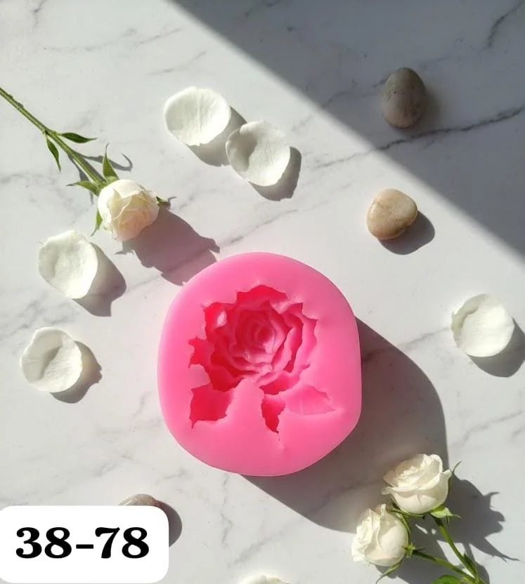 pink flower mould 89 grm