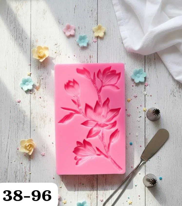 flower pink mould 222grm